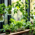 למדו איך לגדל עשבי תיבול בכל מקום ללא צורך בעציץ או גינת ירק, עם שיטות פשוטות ויעילות שמקלות על הטיפול בצמחייה הביתית.