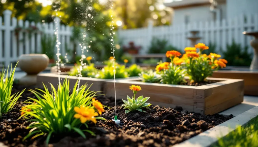 השיטה האוטומטית להשקיית הגינה ללא צורך בצינור או במערוך, לחיסכון בזמן ובמאמץ.