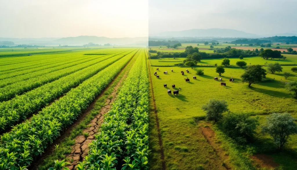 גלה מדוע דיאטות טבעוניות עלולות להשפיע באורח שלילי יותר על הסביבה בהשוואה לצריכת בשר, והבין את ההשפעות הסביבתיות המורכבות של הבחירות התזונתיות שלנו.