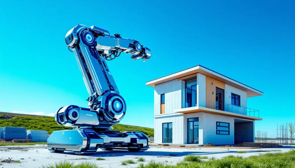 גלה למה לשלם לבנאים מסורתיים כשיש מכונה שיכולה לבנות בית ביום אחד בלבד? פתרונות בנייה מהירים ויעילים לעתיד.