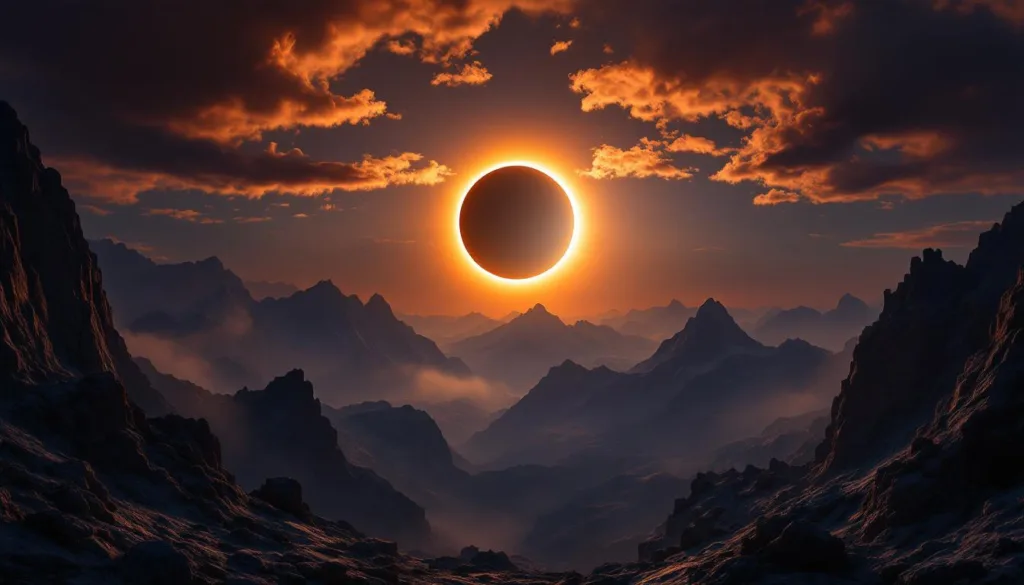 הצטרפו למאמינים השותפים בחוויה יוצאת דופן של ליקוי חמה שמגיע עם אזהרה אלוהית משמעותית.