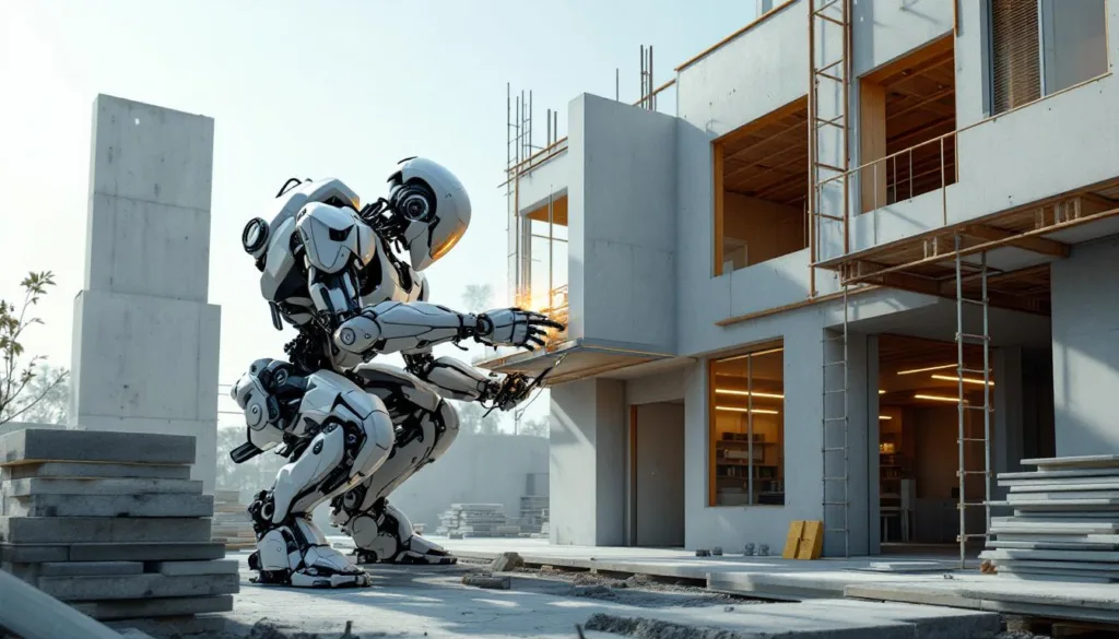 גלה כיצד רובוטים בונים בתים תוך 24 שעות בלבד וכיצד זה משנה את עתיד עבודתו של הפועל המסורתי.