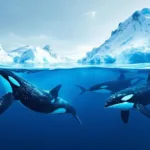 צפו במשיכתם המרתקת של האורקות ליד גרינלנד, תוך כדי התעמקות בוויכוח הסוער סביב שינויי האקלים וההשפעות הסביבתיות באזור.