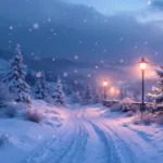 צפו בנוף המשתנה בשלג המאוחרת הערב - חוויה קסומה ומשתנה לחלוטין שמחכה לכם.