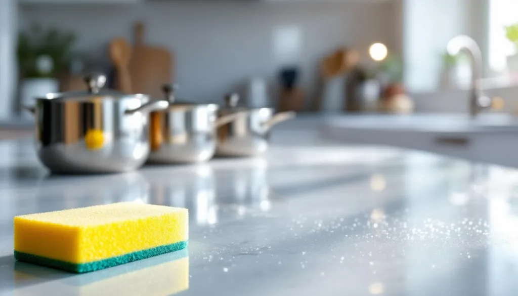 גלה את הטריק המושלם לניקוי כלי המטבח בקלות וביעילות עם ספוג חדשני שישדרג את ניקיון הבית שלך!