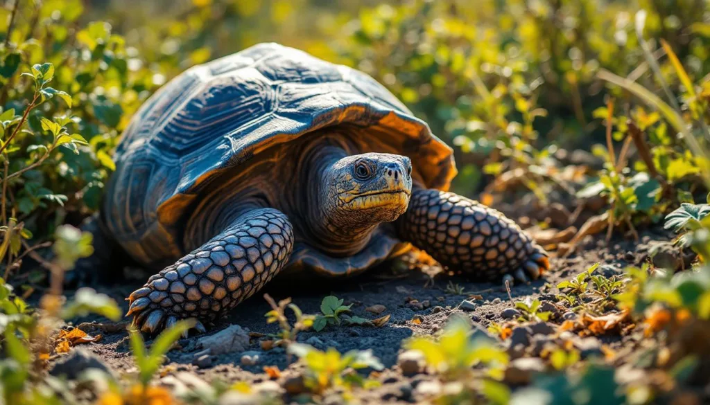 מעקב של 30 יום אחר תצפיות על צבי הגלאפגוס באזור שבו המערכת האקולוגית השתנתה משמעותית.