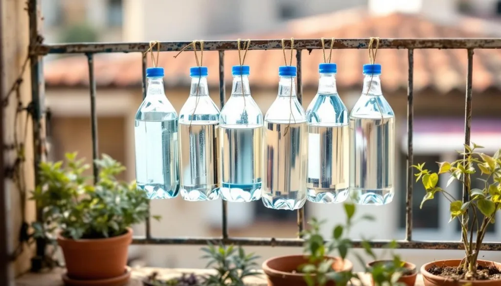 גלה את הסוד מאחורי תליית בקבוקים עם מים וחומץ במרפסת – האם מדובר בטריק גאוני או סתם שטות ברשתות החברתיות? קרא את התשובה המלאה כאן!