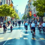 רוכבים משתלטים על העיר ללא עצירה - לא רכבים ולא הולכי רגל מצליחים לעצור את התופעה החברתית הזו.