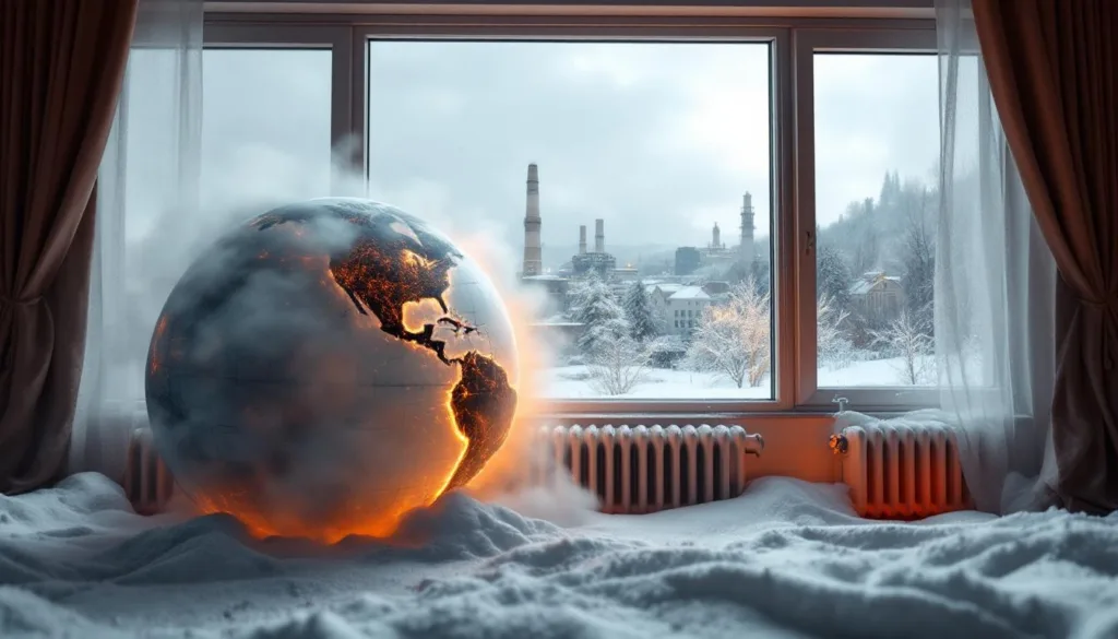 גלה כיצד החימום בחורף תורם לזיהום הסביבה, ומה מומחי האקולוגיה מציעים כדי לשמור על כדור הארץ.