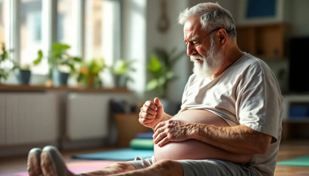 גלה מדוע התרגיל הפופולרי ביותר בקרב קשישים דווקא שומר על השומן בבטן ואיך לשפר את האפקטיביות של התרגול.